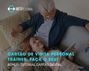 Cartão de visita personal trainer