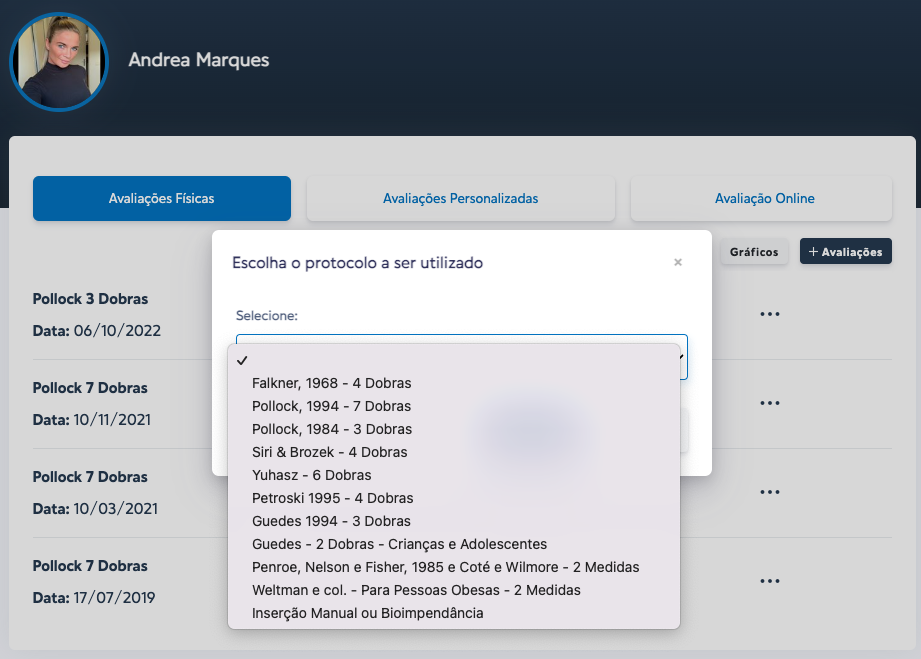 Protocolos de avaliação física - Conheça os cálculos automáticos do Nexur